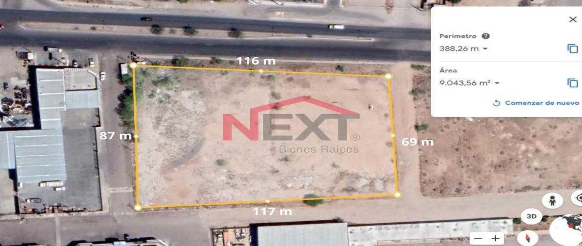 Foto de terreno comercial en renta en las lomas 0, las lomas, hermosillo, sonora, 18737839 No. 01