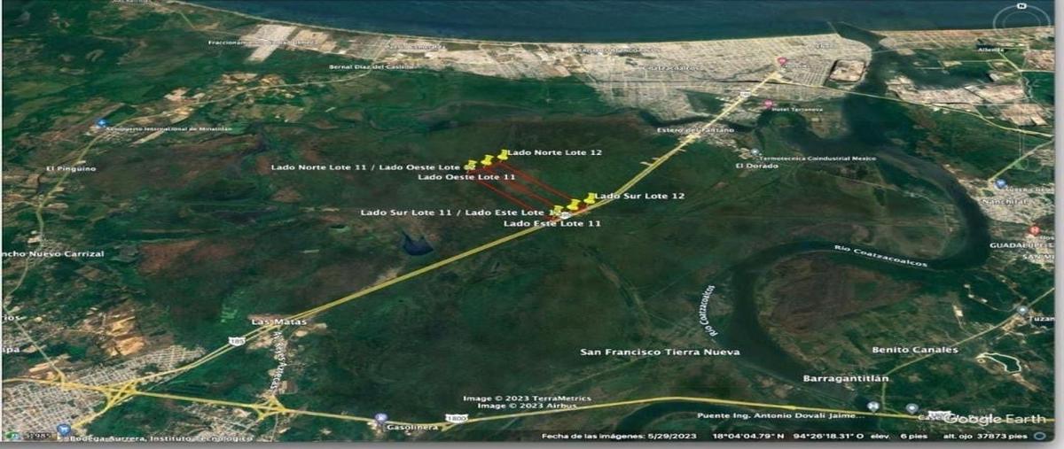 Foto de terreno habitacional en venta en  , las palmas, coatzacoalcos, veracruz de ignacio de la llave, 27747763 No. 03