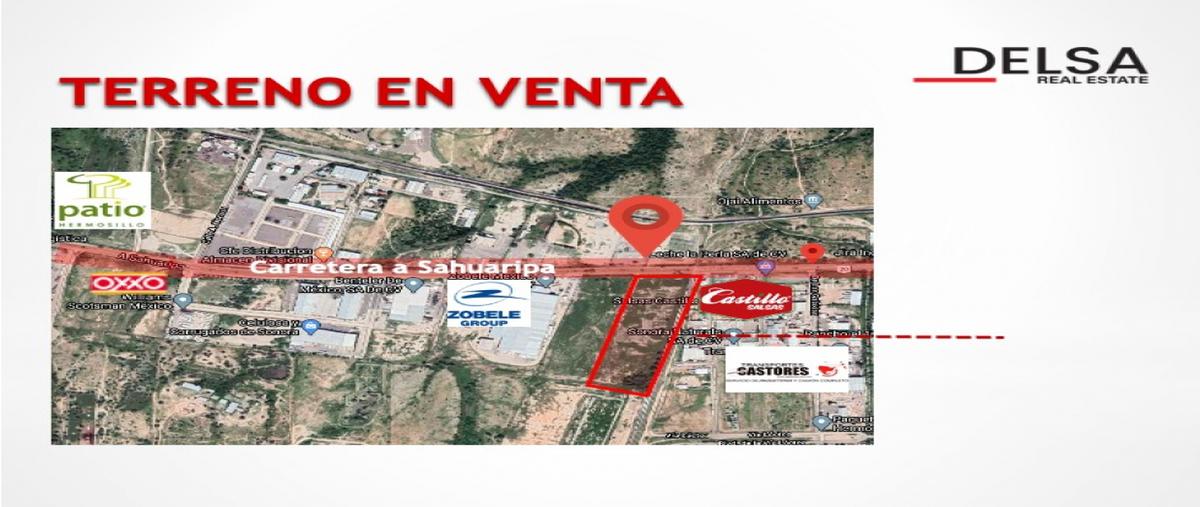 Foto de terreno habitacional en venta en  , las praderas sur (fovissste), hermosillo, sonora, 0 No. 01