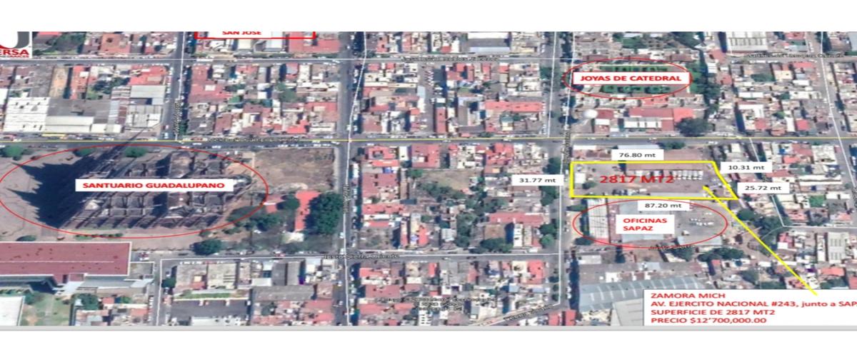 Foto de terreno comercial en venta en  , las rosas, zamora, michoacán de ocampo, 0 No. 03