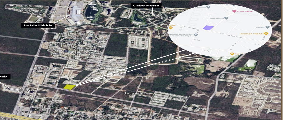 Foto de terreno habitacional en venta en las torres , santa gertrudis copo, mérida, yucatán, 27878430 No. 03