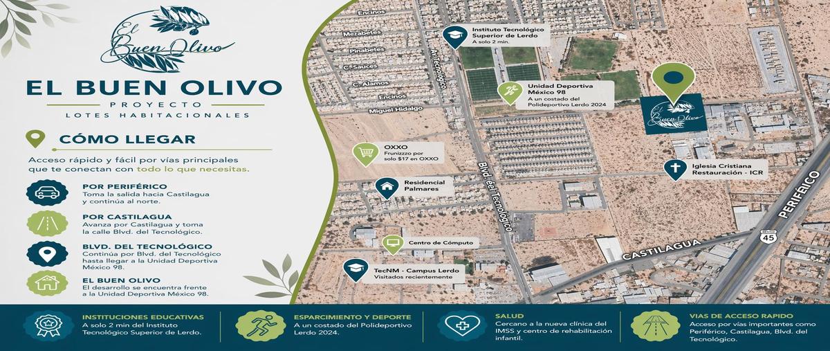 Foto de terreno habitacional en venta en  , lerdo centro, lerdo, durango, 0 No. 05