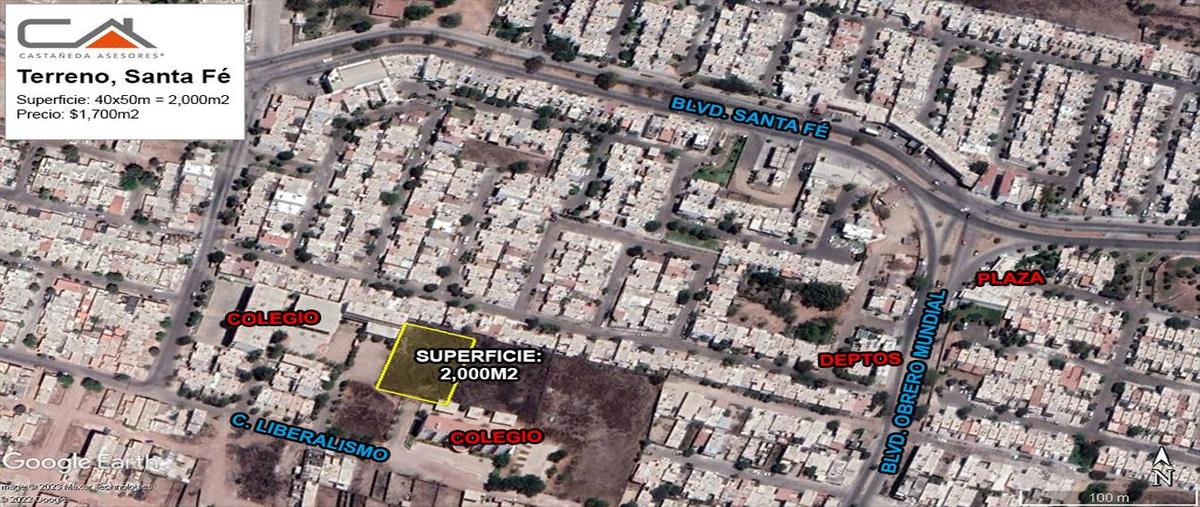 Foto de terreno habitacional en liberalismo 0, santa fe, culiacán, sinaloa, 0 foto 01 Foto de terreno habitacional en venta en liberalismo 0, santa fe, culiacán, sinaloa, 0 No. 01