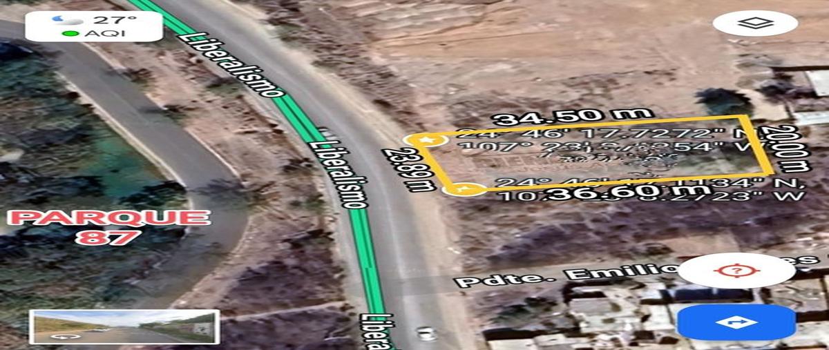 Foto de terreno habitacional en venta en liberalismo , simon bolívar, culiacán, sinaloa, 0 No. 05