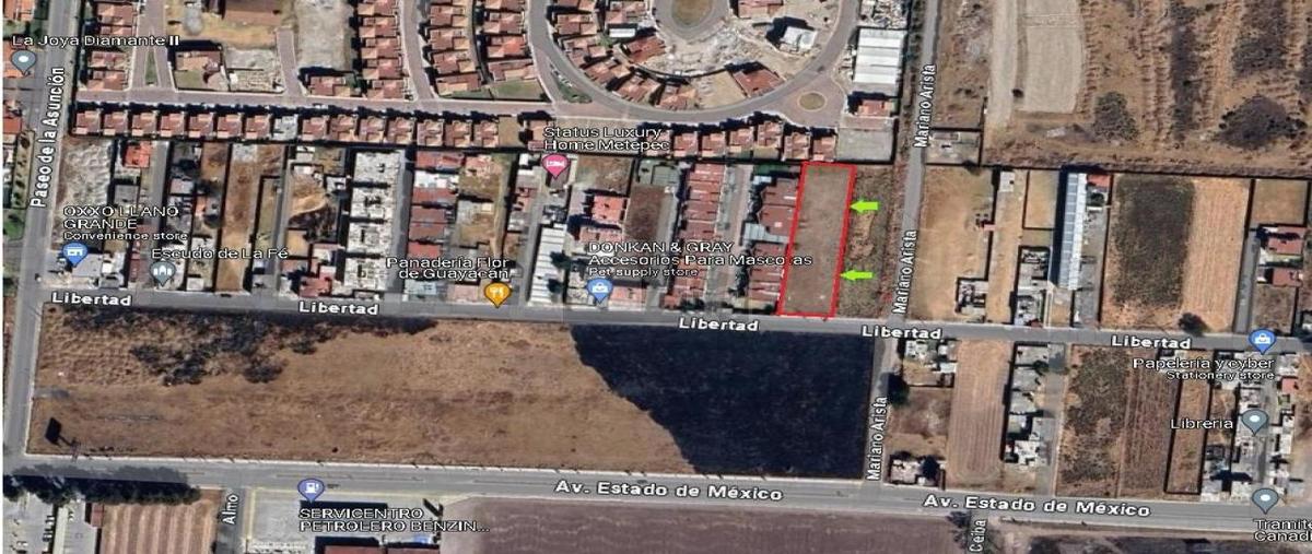 Foto de terreno habitacional en venta en libertad 2900, llano grande, metepec, méxico, 26319092 No. 04