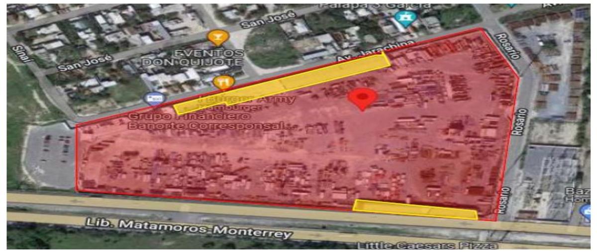Foto de terreno industrial en venta en libramiento monterrey , lomas del real de jarachinas, reynosa, tamaulipas, 29810668 No. 03