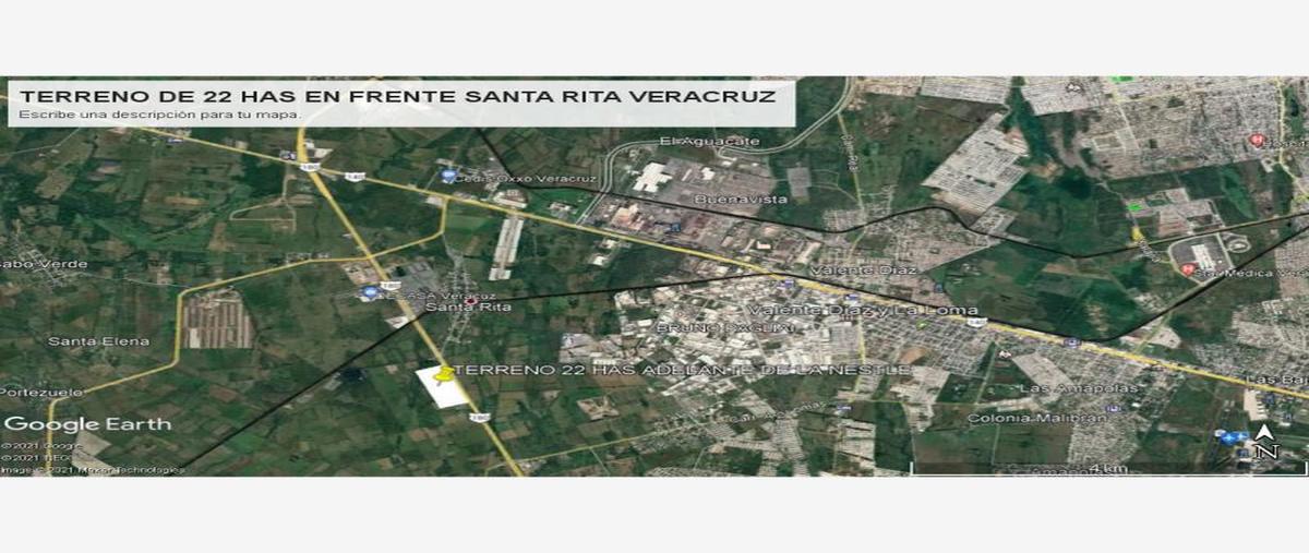 Foto de terreno industrial en venta en libramiento santa fe paso del toro veracruz , santa rita, veracruz, veracruz de ignacio de la llave, 22382624 No. 02