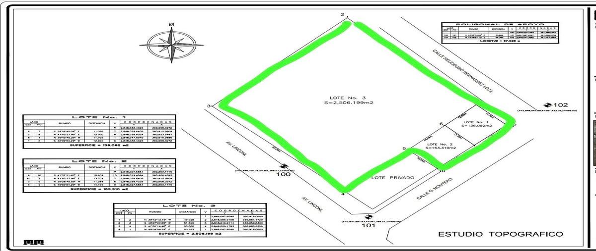 Foto de terreno habitacional en venta en lincoln , abraham lincoln 2 sector 1, monterrey, nuevo león, 0 No. 03