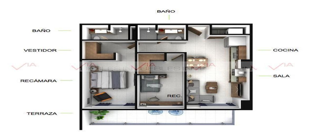 Foto de departamento en venta en lindavista , jardines de lindavista, guadalupe, nuevo león, 22218594 No. 05