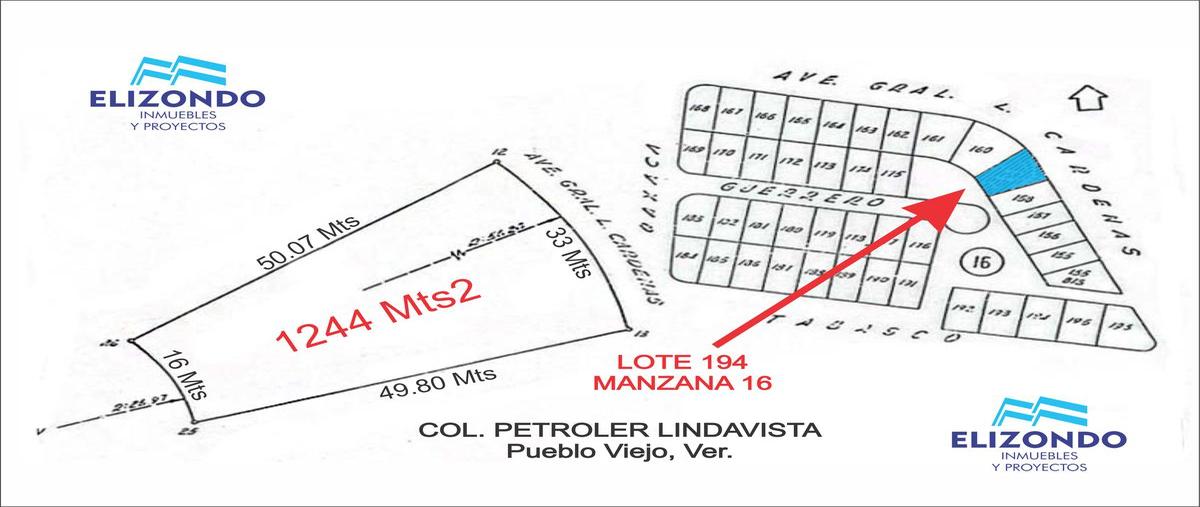 Foto de terreno habitacional en venta en  , lindavista, pueblo viejo, veracruz de ignacio de la llave, 0 No. 03