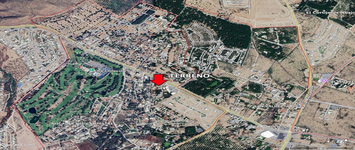 Foto de terreno habitacional en venta en  , loma blanca, saltillo, coahuila de zaragoza, 0 No. 03