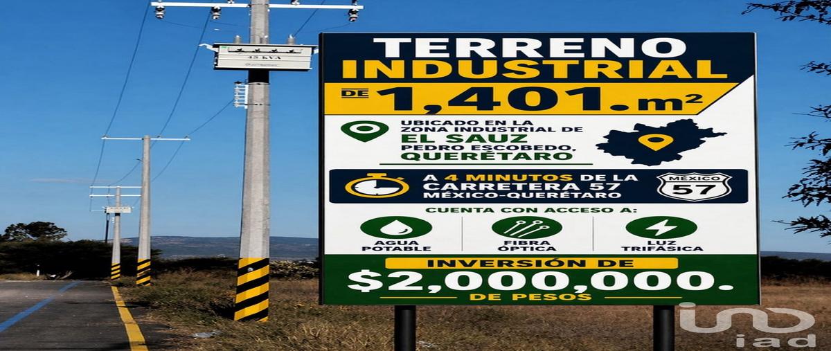 Foto de terreno industrial en loma bonita carretera termoeléctrica 116, el sáuz alto, pedro escobedo, querétaro, 30168941 foto 03 Foto de terreno industrial en venta en loma bonita carretera termoeléctrica 116, el sáuz alto, pedro escobedo, querétaro, 30168941 No. 03