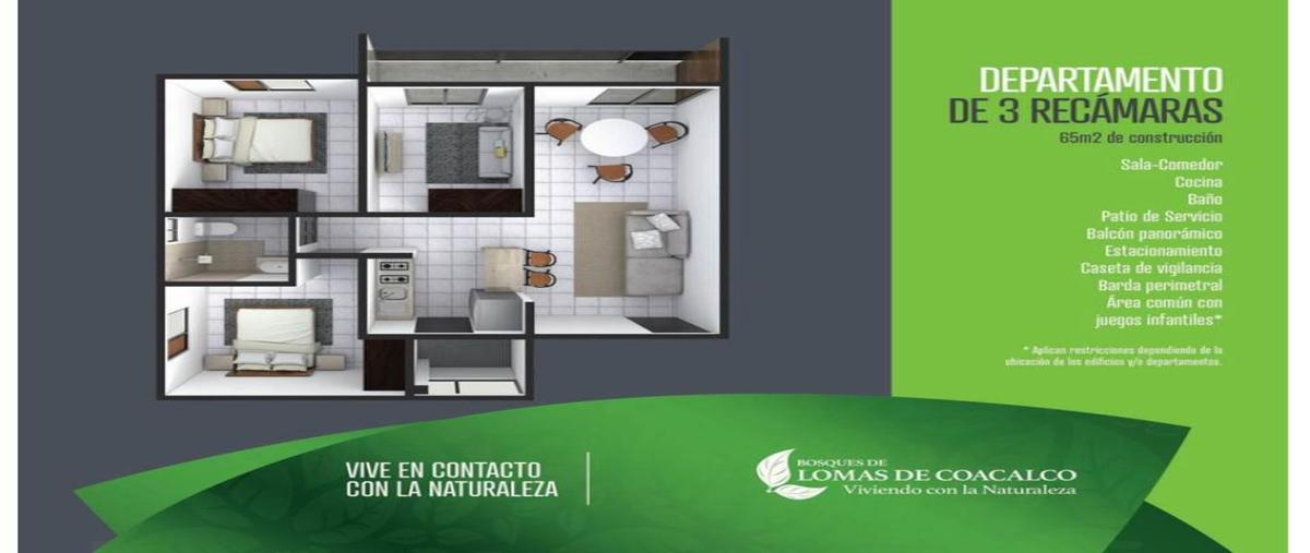 Foto de departamento en lomas 0, lomas de coacalco 2a. sección (bosques), coacalco de berriozábal, méxico, 9150240 foto 05 Foto de departamento en venta en lomas 0, lomas de coacalco 2a. sección (bosques), coacalco de berriozábal, méxico, 9150240 No. 05