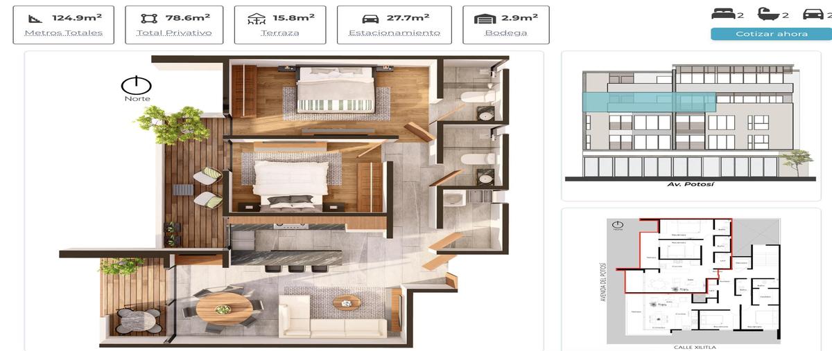 Foto de departamento en venta en  , lomas 1a secc, san luis potosí, san luis potosí, 28902074 No. 04