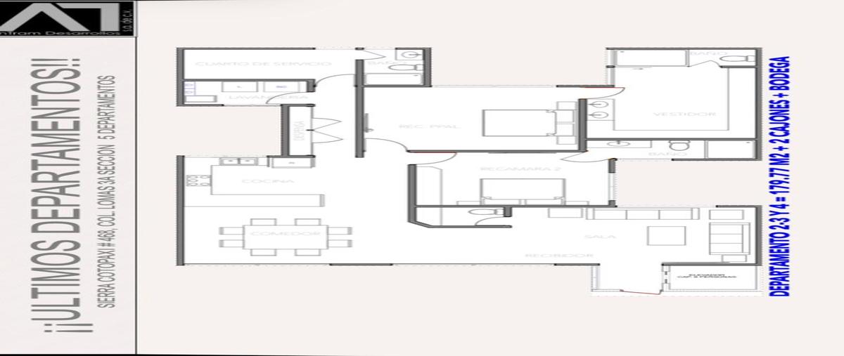 Foto de departamento en venta en  , lomas 3a secc, san luis potosí, san luis potosí, 0 No. 03