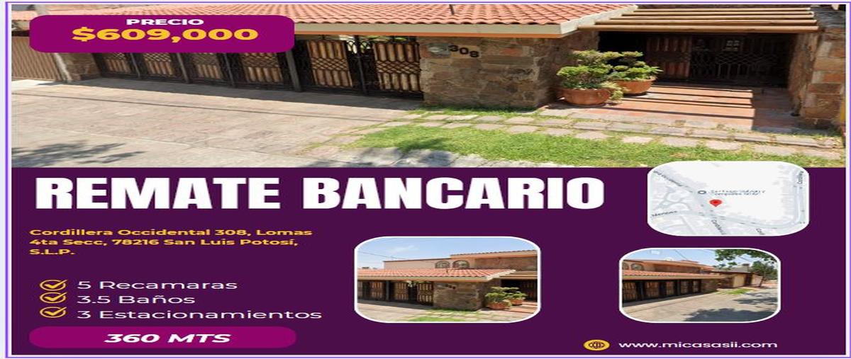Foto de casa en venta en  , lomas cuarta sección, san luis potosí, san luis potosí, 0 No. 01