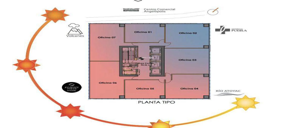 Foto de oficina en venta en  , lomas de angelópolis ii, san andrés cholula, puebla, 0 No. 04