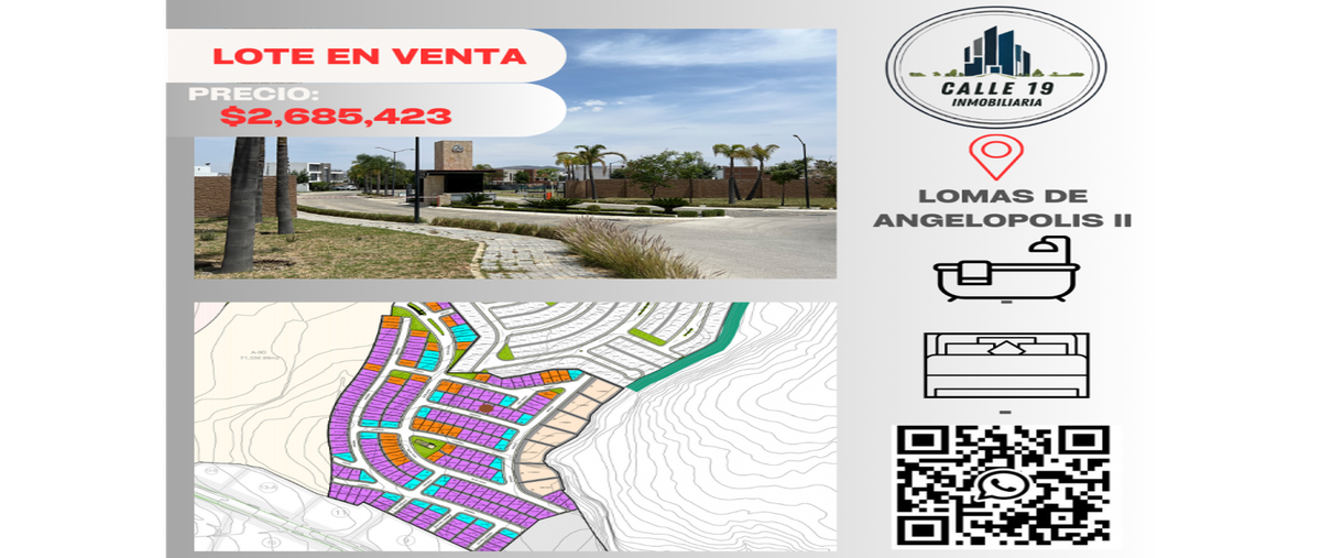 Foto de terreno habitacional en venta en  , lomas de angelópolis ii, san andrés cholula, puebla, 0 No. 04