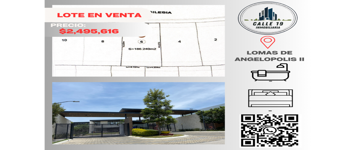 Foto de terreno habitacional en venta en  , lomas de angelópolis ii, san andrés cholula, puebla, 0 No. 03
