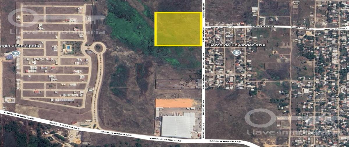 Foto de terreno habitacional en venta en  , lomas de barrillas, coatzacoalcos, veracruz de ignacio de la llave, 0 No. 01