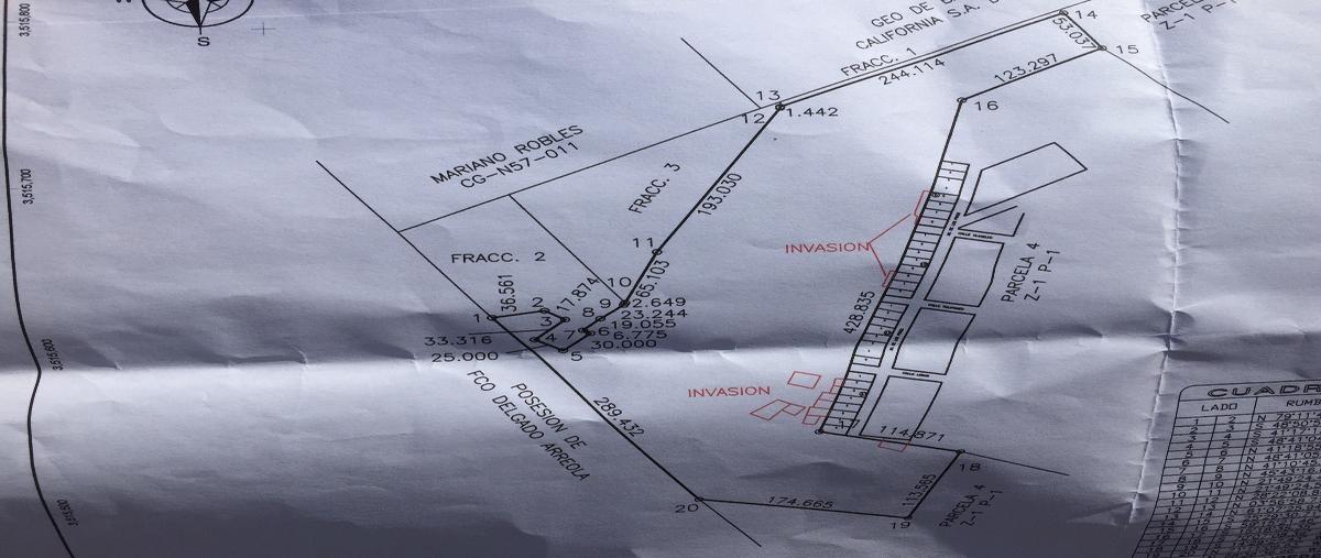 Foto de terreno habitacional en venta en  , lomas de la presa, ensenada, baja california, 0 No. 03