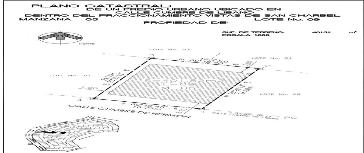 Foto de terreno habitacional en venta en  , lomas de san charbel, chihuahua, chihuahua, 0 No. 03