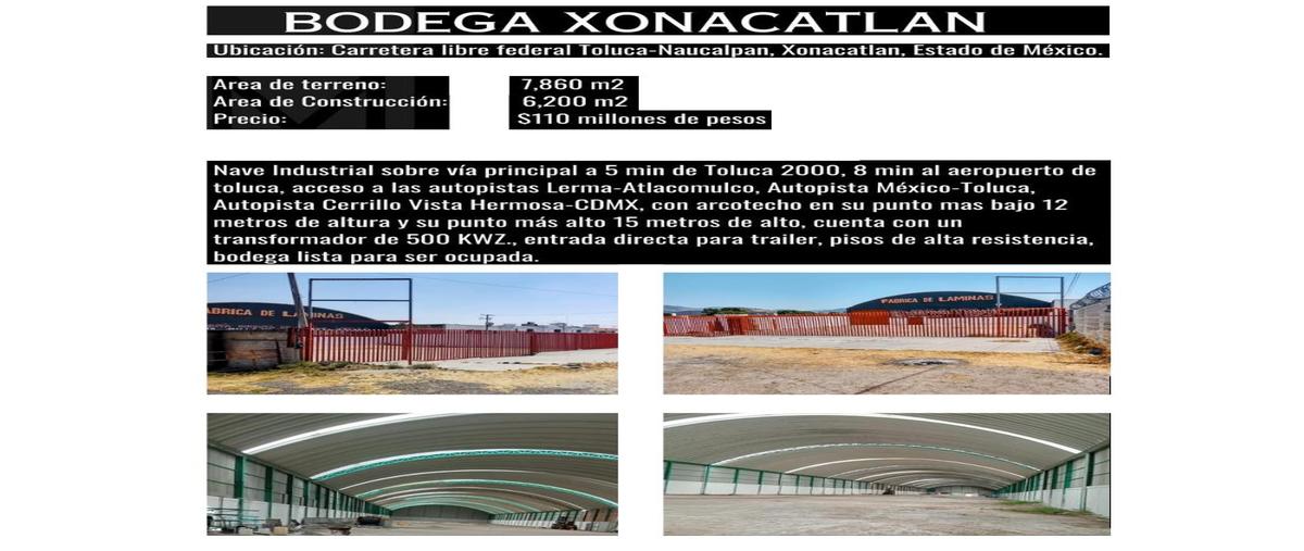 Foto de bodega en , lomas de xonacatlan, xonacatlán, méxico, 30342914 foto 01 Foto de bodega en venta en , lomas de xonacatlan, xonacatlán, méxico, 30342914 No. 01