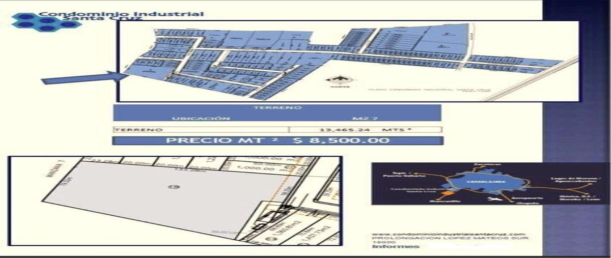 Foto de terreno industrial en venta en lopez mateos sur , santa cruz de las flores, tlajomulco de zúñiga, jalisco, 29842768 No. 04