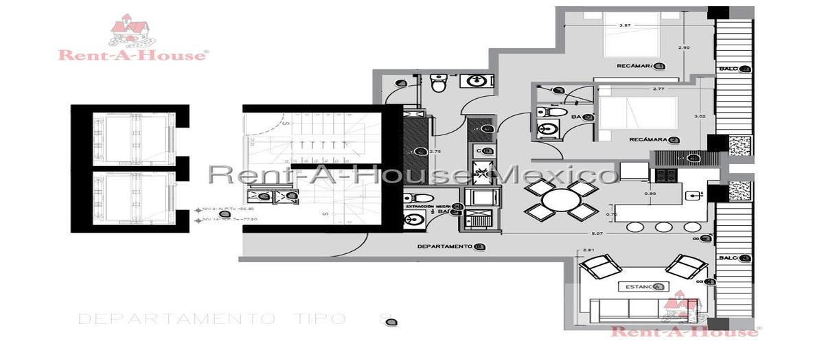 Foto de departamento en venta en  , los alpes, álvaro obregón, df / cdmx, 31072767 No. 03