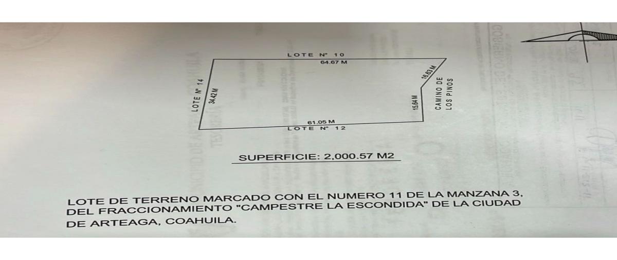 Foto de terreno habitacional en venta en  , los llanos, arteaga, coahuila de zaragoza, 0 No. 03