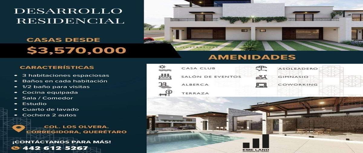 Foto de casa en los olvera , los olvera, corregidora, querétaro, 0 foto 01 Foto de casa en venta en los olvera , los olvera, corregidora, querétaro, 0 No. 01