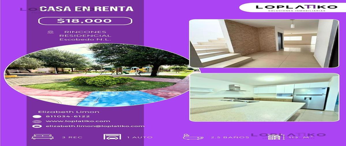 Foto de casa en renta en  , los rincones residencial, general escobedo, nuevo león, 0 No. 03