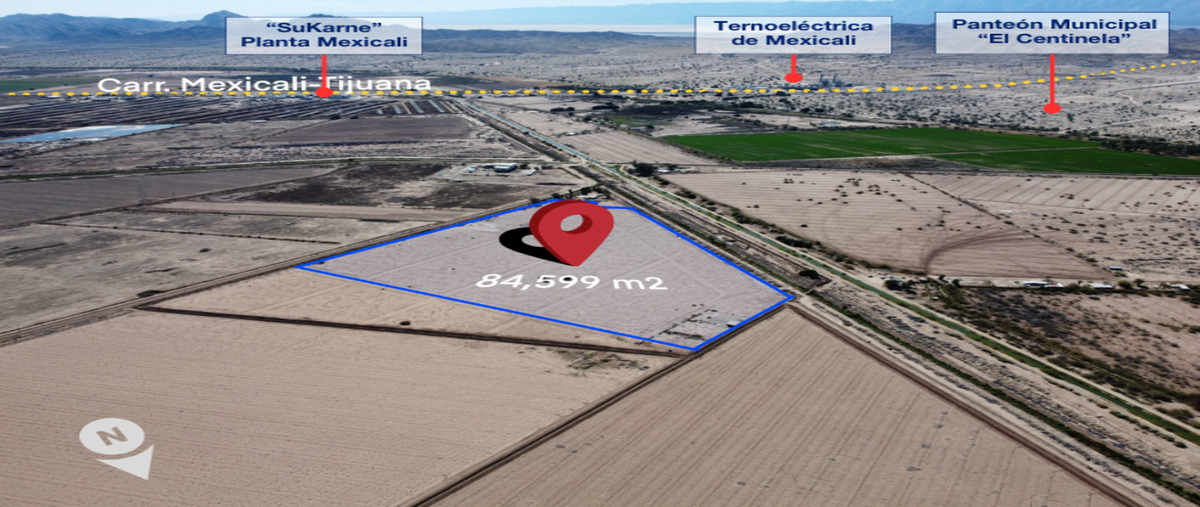 Foto de terreno habitacional en venta en lote 40 , emiliano zapata, mexicali, baja california, 0 No. 05