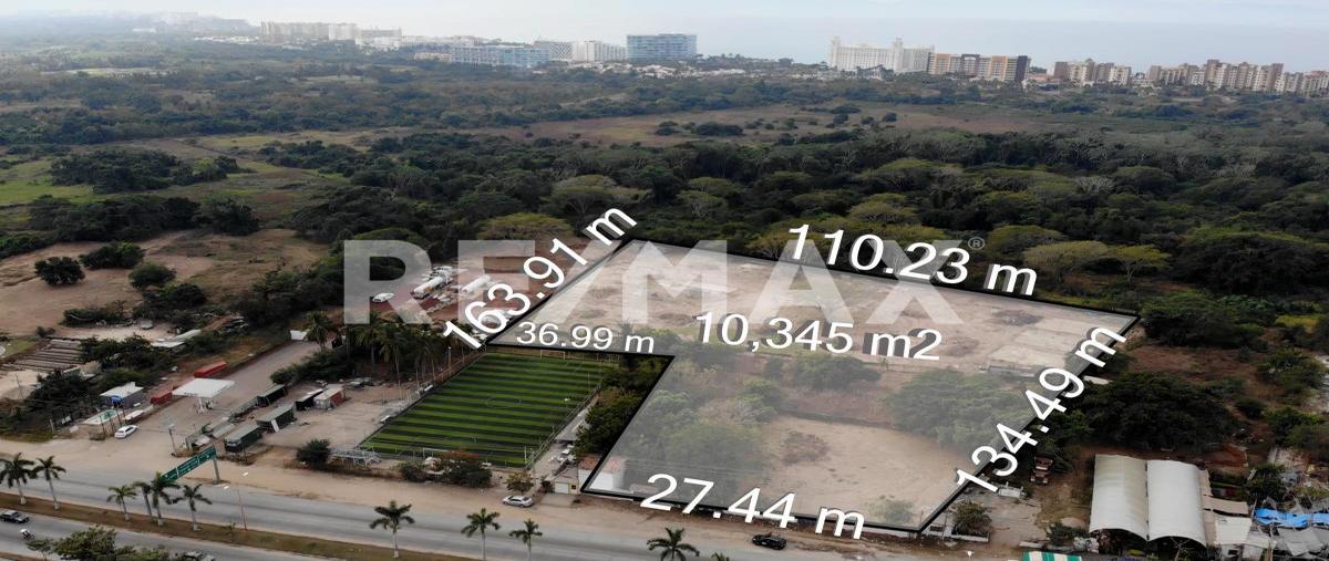 Foto de terreno habitacional en venta en lote de 1 ha en boulevard riviera nayarit , flamingos, bahía de banderas, nayarit, 28176774 No. 01
