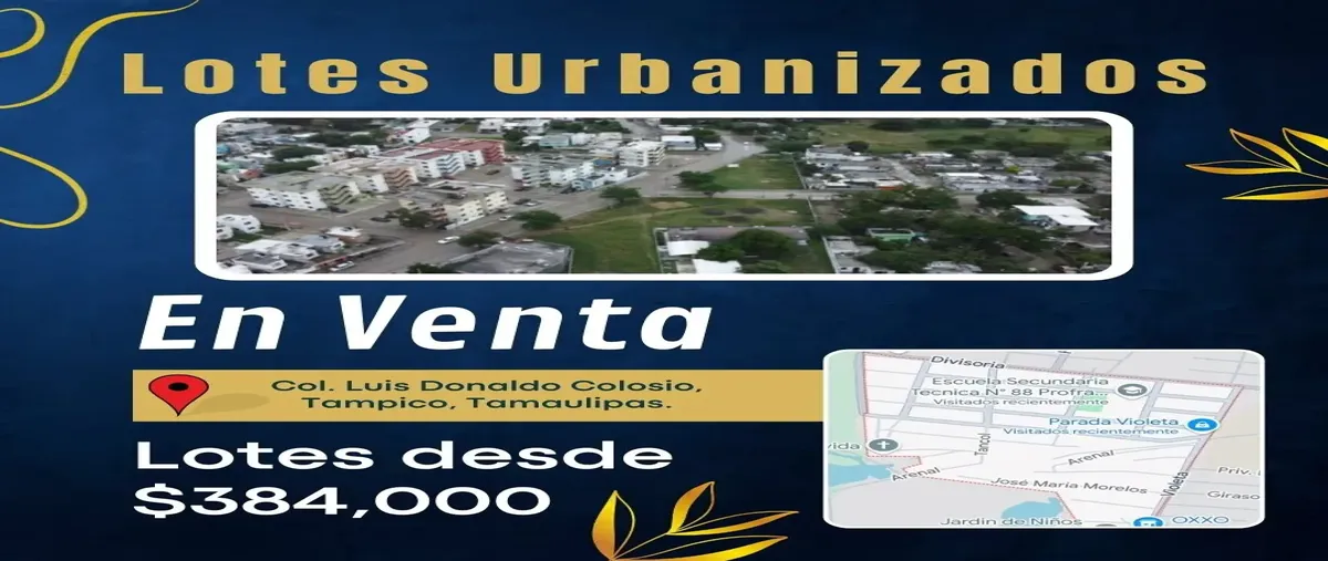Foto de terreno habitacional en venta en  , luis donaldo colosio, tampico, tamaulipas, 0 No. 02