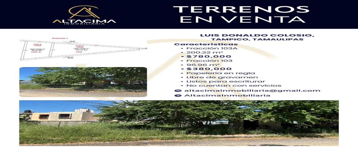 Foto de terreno habitacional en venta en  , luis donaldo colosio, tampico, tamaulipas, 0 No. 04