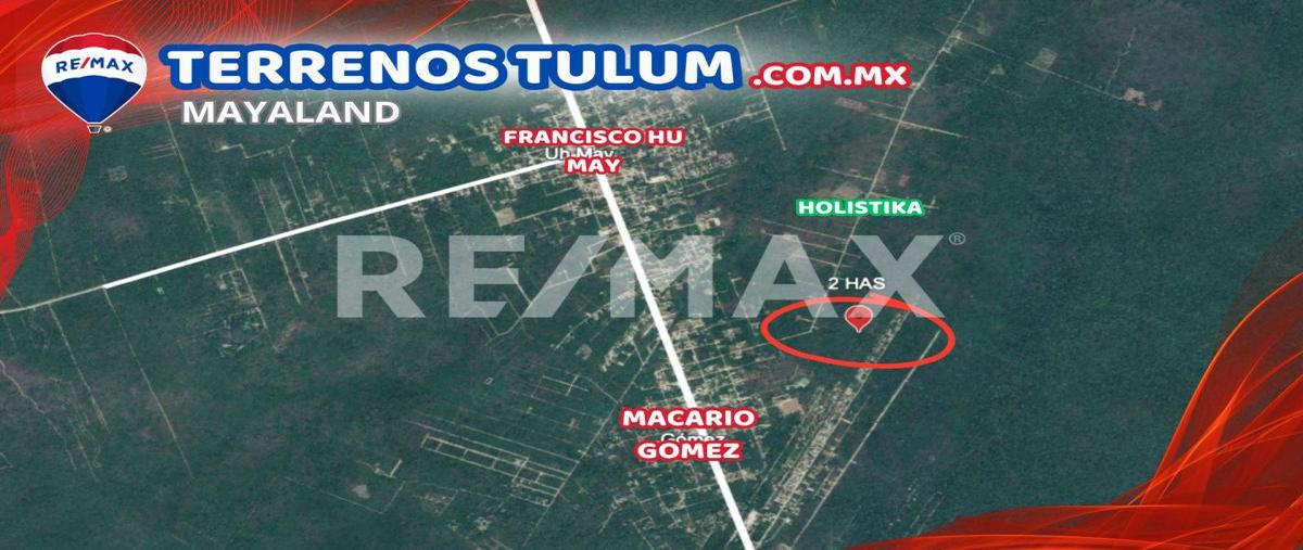 Foto de terreno comercial en macario gomez , macario gómez, tulum, quintana roo, 29389595 foto 01 Foto de terreno comercial en venta en macario gomez , macario gómez, tulum, quintana roo, 29389595 No. 01