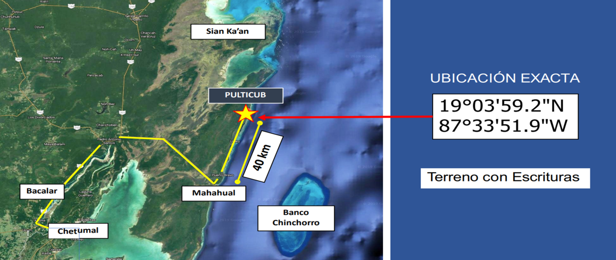 Foto de terreno habitacional en venta en  , mahahual, othón p. blanco, quintana roo, 0 No. 03