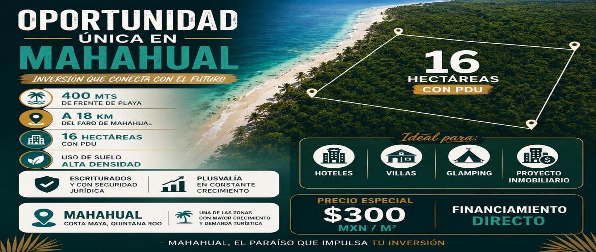Foto de terreno habitacional en , mahahual, othón p. blanco, quintana roo, 30205216 foto 01 Foto de terreno habitacional en venta en , mahahual, othón p. blanco, quintana roo, 30205216 No. 01