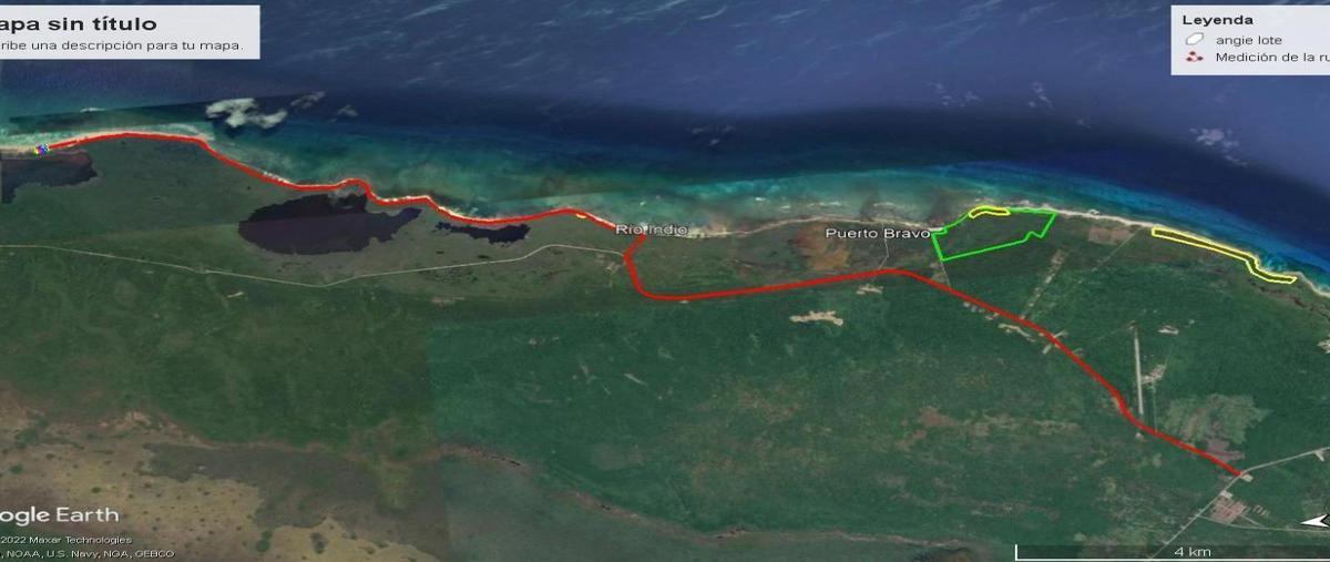 Foto de terreno habitacional en venta en  , mahahual, othón p. blanco, quintana roo, 0 No. 03
