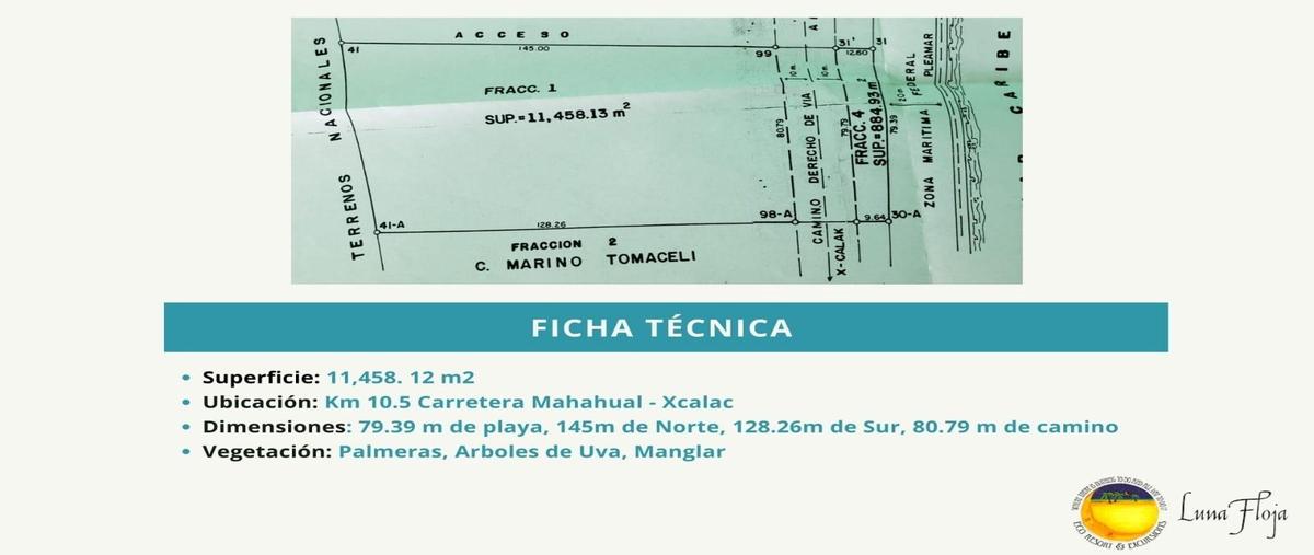 Foto de terreno habitacional en venta en  , mahahual, othón p. blanco, quintana roo, 0 No. 03