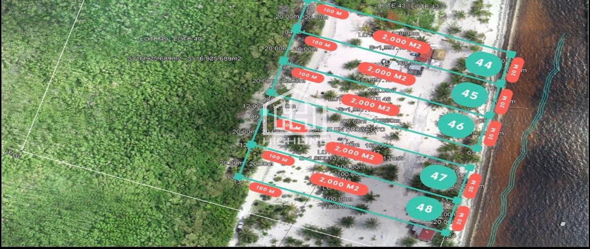Foto de terreno habitacional en venta en  , mahahual, othón p. blanco, quintana roo, 0 No. 05