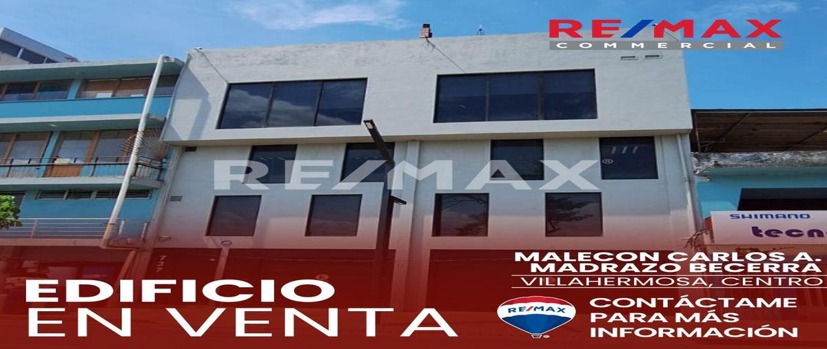 Foto de edificio en malecón carlos a. madrazo , villahermosa centro, centro, tabasco, 30873471 foto 01 Foto de edificio en venta en malecón carlos a. madrazo , villahermosa centro, centro, tabasco, 30873471 No. 01