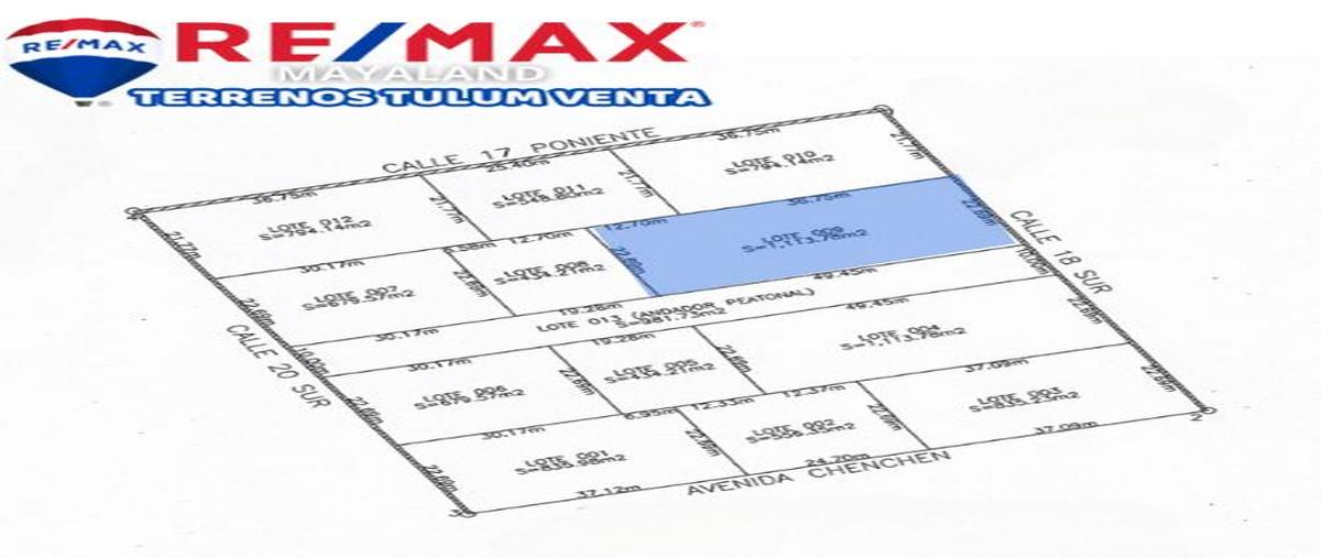 Foto de terreno comercial en venta en manzana 111 lote 4 , tulum centro, tulum, quintana roo, 28172856 No. 05