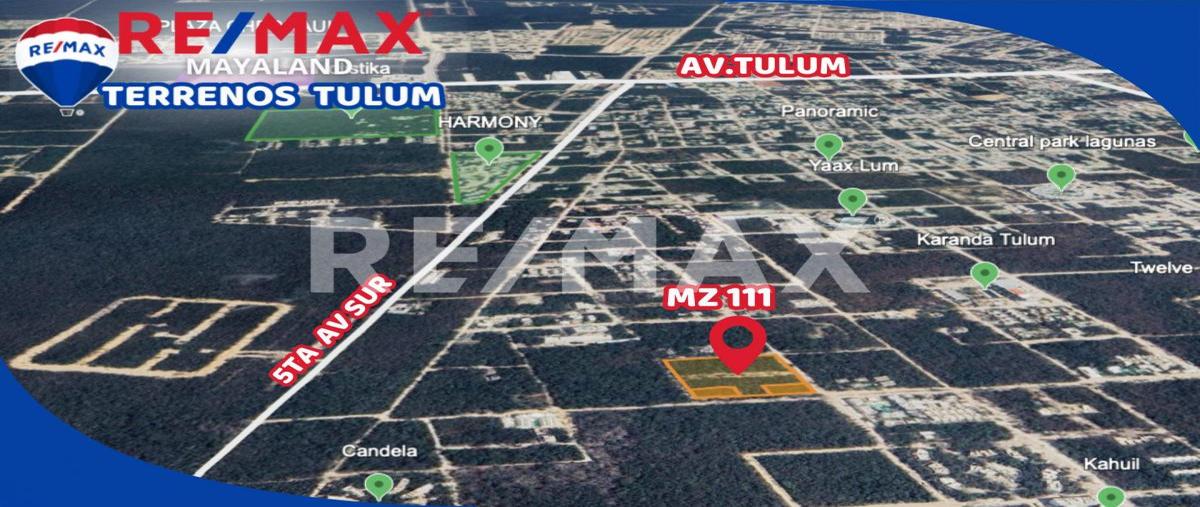 Foto de terreno habitacional en manzana 111 lt 07 , tulum centro, tulum, quintana roo, 28171963 foto 03 Foto de terreno habitacional en venta en manzana 111 lt 07 , tulum centro, tulum, quintana roo, 28171963 No. 03