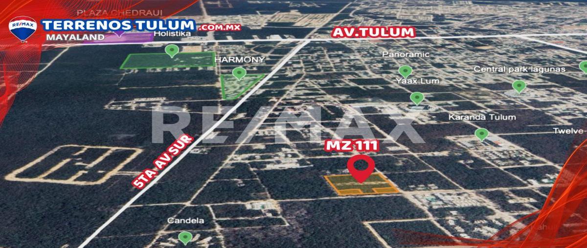 Foto de terreno comercial en venta en manzana 111 lt 1 y 3 , tulum centro, tulum, quintana roo, 27267611 No. 04