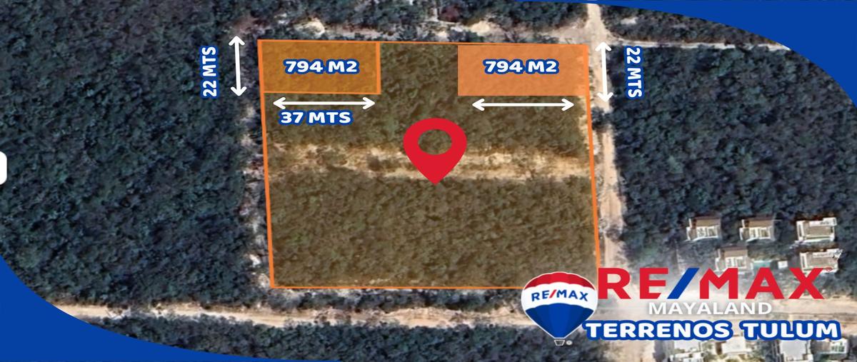 Foto de terreno habitacional en venta en manzana 111 lt 12 , tulum centro, tulum, quintana roo, 28172951 No. 05