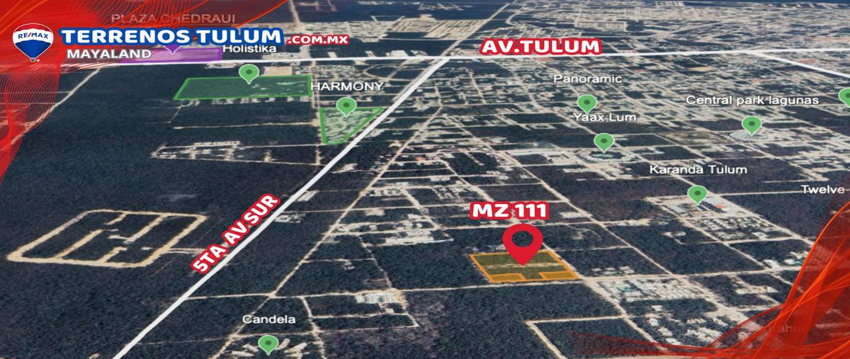 Foto de terreno comercial en venta en manzana 111 lt 5 y 8 , tulum centro, tulum, quintana roo, 29304661 No. 03