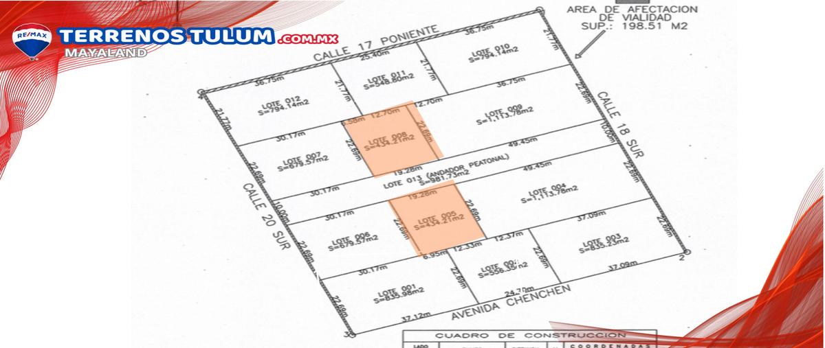 Foto de terreno comercial en venta en manzana 111 lt 5 y 8 , tulum centro, tulum, quintana roo, 29304661 No. 05