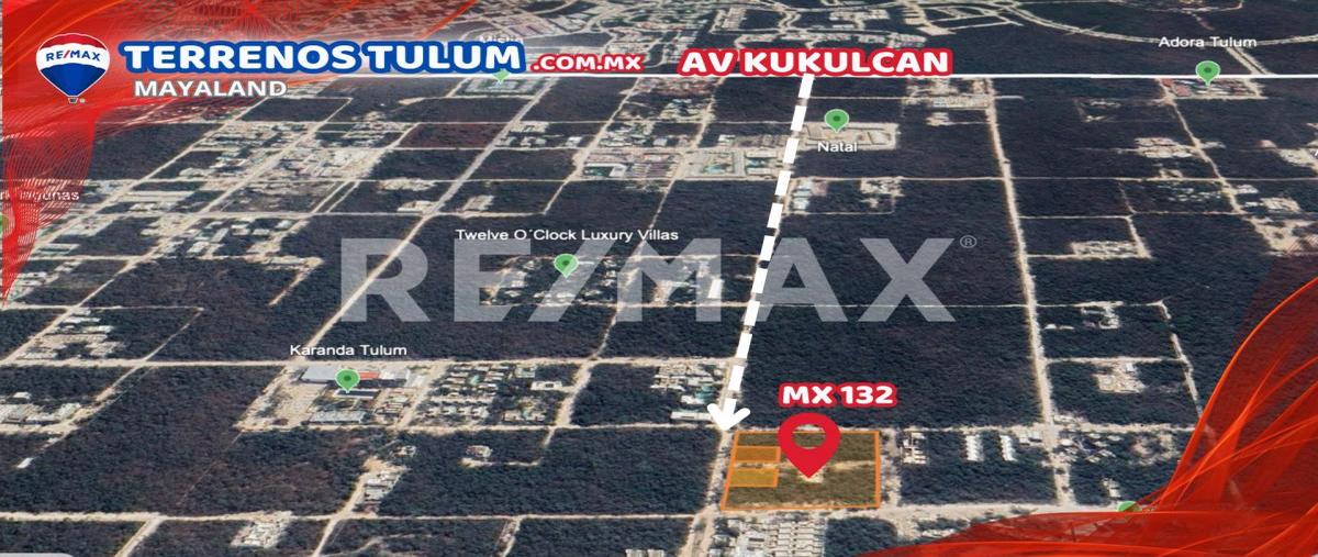 Foto de terreno comercial en venta en manzana 132 lt 01 , tulum centro, tulum, quintana roo, 28172998 No. 03